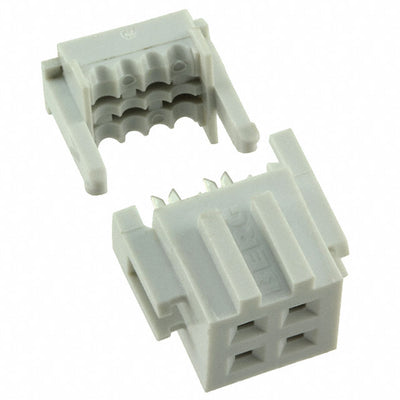 71600-104LF by Amphenol ICC (FCI) - CONNECTOR RECPT 4POS IDC 28-30AWG GOLD