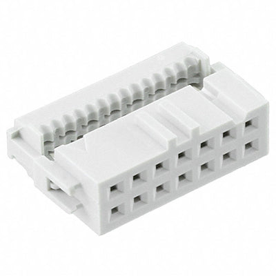 71600-114LF by Amphenol ICC (FCI) - CONNECTOR RECPT 14P IDC 28-30AWG GOLD