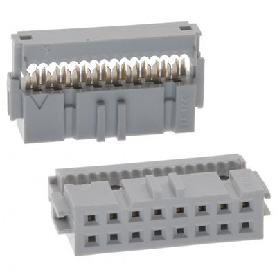 71600-116LF by Amphenol ICC (FCI) - CONNECTOR RECPT 16P IDC 28-30AWG GOLD