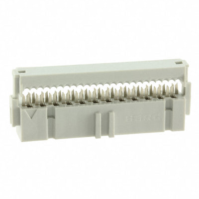 71600-124LF by Amphenol ICC (FCI) - CONNECTOR RECPT 24P IDC 28-30AWG GOLD