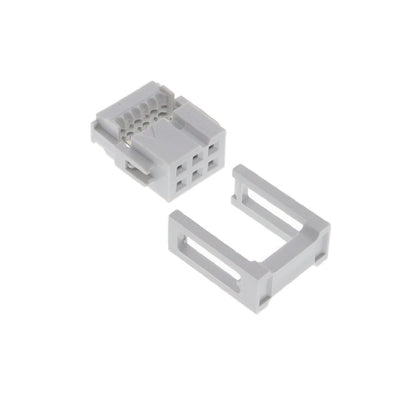 71600-506LF by Amphenol ICC (FCI) - CONNECTOR RECPT 6POS IDC 28-30AWG GOLD