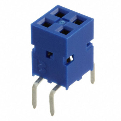 71991-802LF by Amphenol ICC (FCI) - CONNECTOR RECPT 4POS 0.1 GOLD PCB