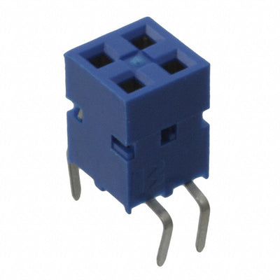 71991-802 by Amphenol ICC (FCI) - CONNECTOR RECPT 4POS 0.1 GOLD PCB