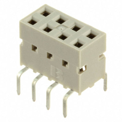 71991-304HLF by Amphenol ICC (FCI) - CONNECTOR RECPT 8POS 0.1 GOLD PCB