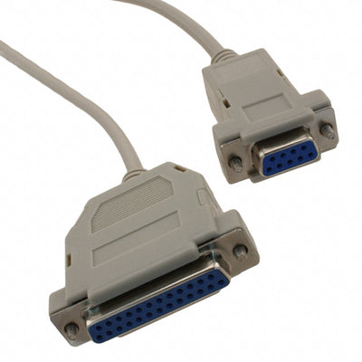 720-10007-00300 by CNC Tech - CABLE ASSY DB09 TO DB25 SHLD 3M