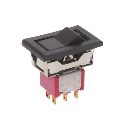 7201J16ZGE22 by C&K - ROCKER SWITCH DPDT5A 120V
