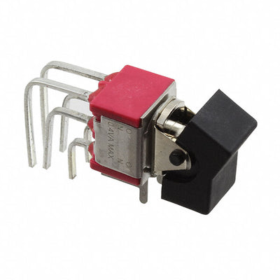 7201J1AV2PE2 by C&K - ROCKER SWITCH DPDT0.4VA 20V