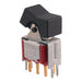 7201J1V3BE2 by C&K - ROCKER SWITCH DPDT0.4VA 20V