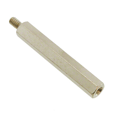 7214 by Keystone Electronics - HEX STANDOFF #6-32 BRASS 1-5/8