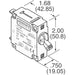 IEG1-1REC4-51-25.0-01-V by Sensata-Airpax - CIR BRKR MAG-HYDR