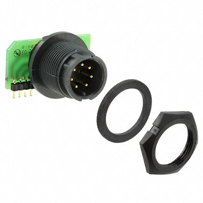 7251-7PG-300 by Conxall/Switchcraft - CONNECTOR RECPT MALE 7POS GOLD SOLDER