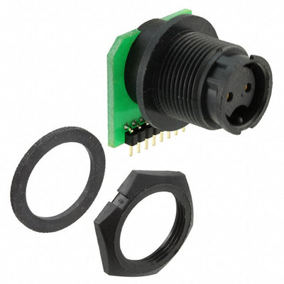 7261-2SG-300 by Conxall/Switchcraft - CONNECTOR RECPT FMALE 2POS GOLD SOLDER