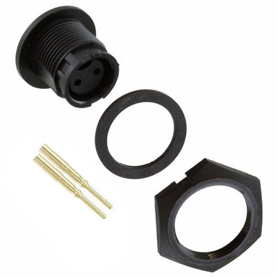 7280-2PG-300 by Conxall/Switchcraft - CONNECTOR RECPT MALE 2POS GOLD CRIMP
