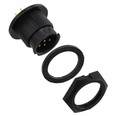 7281-6PG-300 by Conxall/Switchcraft - CONNECTOR RECPT MALE 6POS GOLD SOLDER