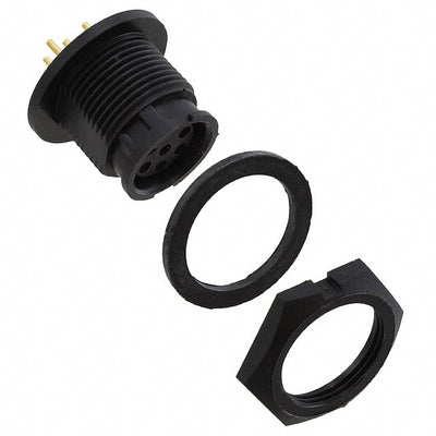 7291-6SG-300 by Conxall/Switchcraft - CONNECTOR RECPT FMALE 6POS GOLD SOLDER