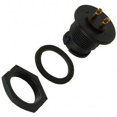 7282-2SG-300 by Conxall/Switchcraft - CONNECTOR RECPT FMALE 2P GOLD SLDR CUP