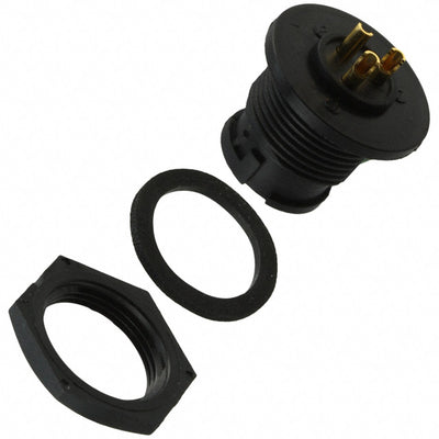 7282-3PG-300 by Conxall/Switchcraft - CONNECTOR RECPT MALE 3P GOLD SLDR CUP