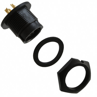 7282-3SG-300 by Conxall/Switchcraft - CONNECTOR RECPT FMALE 3P GOLD SLDR CUP