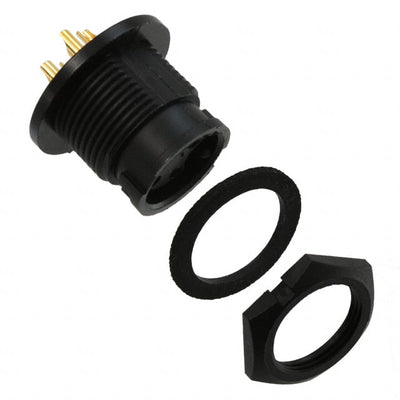 7282-4SG-300 by Conxall/Switchcraft - CONNECTOR RECPT FMALE 4P GOLD SLDR CUP