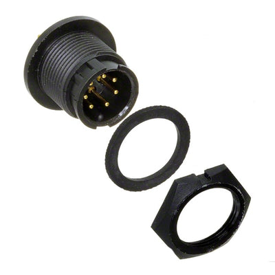7292-7PG-300 by Conxall/Switchcraft - CONNECTOR RECPT MALE 7POS GOLD SOLDER