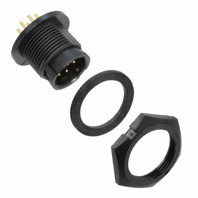 7292-8PG-3ES by Conxall/Switchcraft - CONNECTOR RECPT MALE 8POS GOLD SOLDER