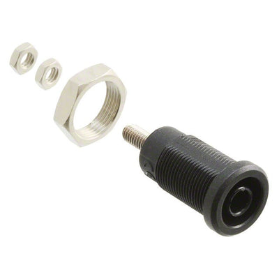 72930-0 by Pomona Electronics - CONNECTOR BANANA JACK THRD BLACK