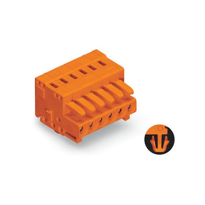 734-215/008-000 by WAGO Corporation - 1-CONDUCTOR FEMALE PLUG; 100% PR