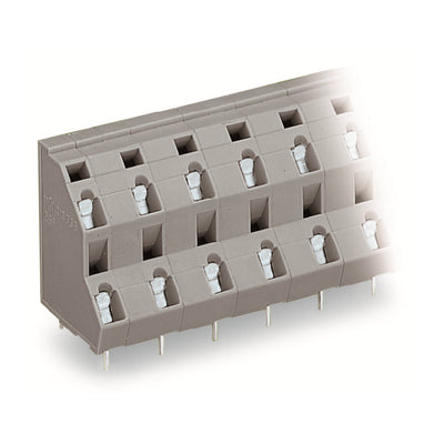 736-708 by WAGO Corporation - DOUBLE-DECK PCB TERMINAL BLOCK;