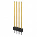 73698-204HLF by Amphenol ICC (FCI) - CONNECTOR HEADER VERT 4POS 2.54MM