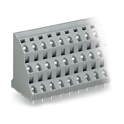 737-566 by WAGO Corporation - TRIPLE-DECK PCB TERMINAL BLOCK;