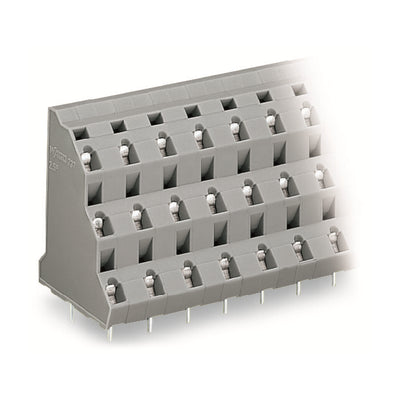 737-752 by WAGO Corporation - TRIPLE-DECK PCB TERMINAL BLOCK;