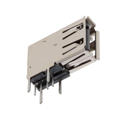 73725-1191BLF by Amphenol ICC (FCI) - CONNECTOR RECPT USB2.0 TYPEA 4POS R/A
