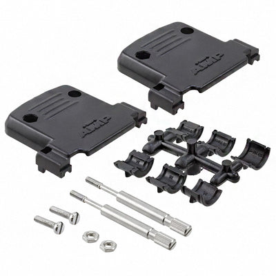 737349-1 by TE Connectivity AMP Connectors - CONNECTOR BACKSHELL 25POS 180DEG