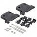 737349-2 by TE Connectivity AMP Connectors - CONNECTOR BACKSHELL 25POS 180DEG BLK