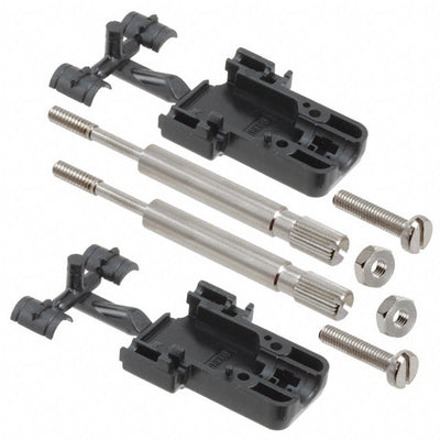 737426-2 by TE Connectivity AMP Connectors - CONNECTOR BACKSHELL 9POS 180DEG BLACK