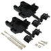 737431-2 by TE Connectivity AMP Connectors - CONNECTOR BACKSHELL 15POS 180DEG BLK