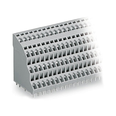 738-102 by WAGO Corporation - QUADRUPLE-DECK PCB TERMINAL BLOC