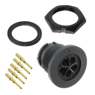 7380-5PG-300 by Conxall/Switchcraft - CONNECTOR RECPT MALE 5POS GOLD CRIMP