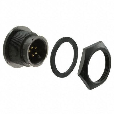7281-5PG-300 by Conxall/Switchcraft - CONNECTOR RECPT MALE 5POS GOLD SOLDER