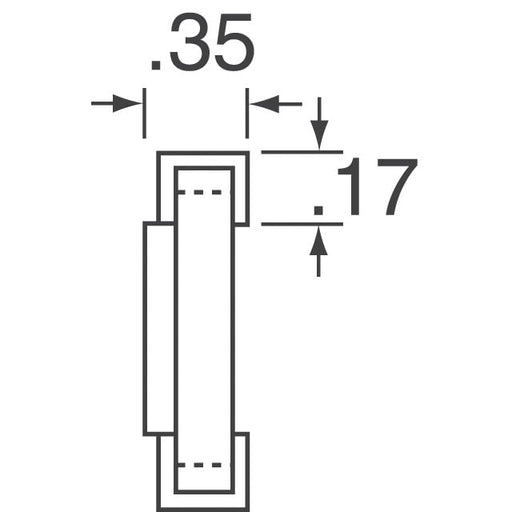 740X043104JP by CTS Resistor Products - RESISTOR ARRAY 2 RES 100K OHM 0302