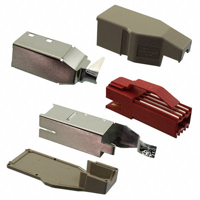 74233-202LF by Amphenol ICC (FCI) - CONNECTOR PLUG USB2.0 A/PWR COMB SLDR