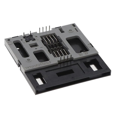 7431E0525S01LF by Amphenol ICC (FCI) - CONNECTOR SMART CARD PUSH-PULL R/A