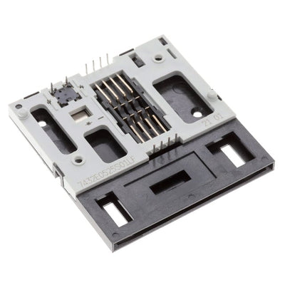 7432E0525S01LF by Amphenol ICC (FCI) - CONNECTOR SMART CARD PUSH-PULL R/A
