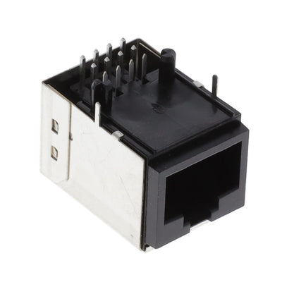 74355-1041LF by Amphenol ICC (FCI) - CONNECTOR HEADER R/A 8POS 2.54MM