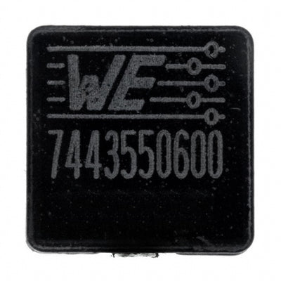 7443550600 by Wurth Elektronik - FIXED INDUCTOR 6UH 9.5A 13.5 MOHM SMD