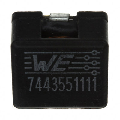 7443551111 by Wurth Elektronik - FIXED INDUCTOR 11.3UH 11A 9.1MOHM SMD