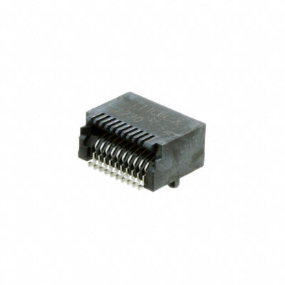 0744410010 by Molex - CONNECTOR SFP+ RCPT 20POS SLD R/A SMD