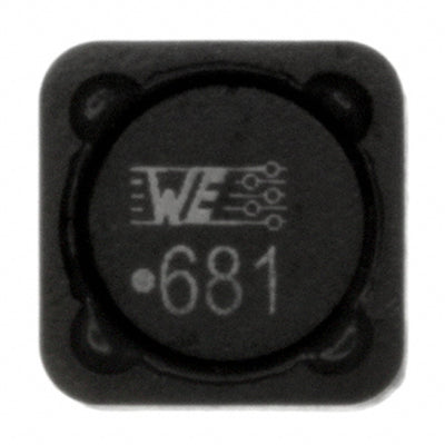 7447709681 by Wurth Elektronik - FIXED INDUCTOR 680UH 1.1A 825MOHM SMD