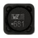 7447709681 by Wurth Elektronik - FIXED INDUCTOR 680UH 1.1A 825MOHM SMD
