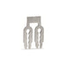 745-381 by WAGO Corporation - COMB-STYLE JUMPER BAR; 2-WAY (1-